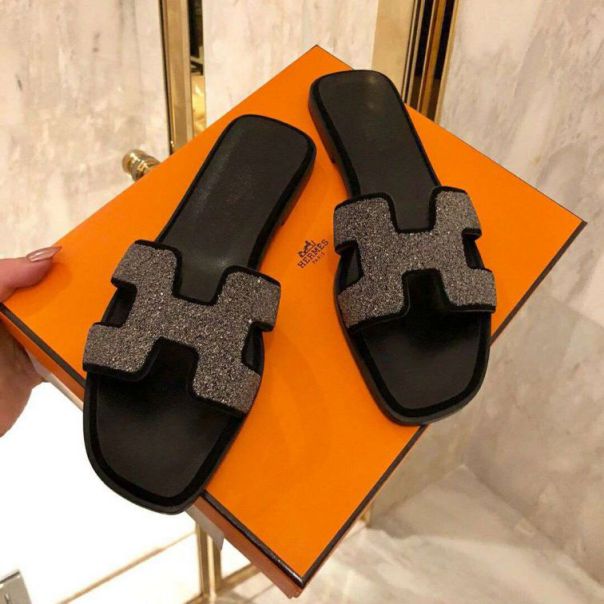 Hermes 2018 Women Slippers