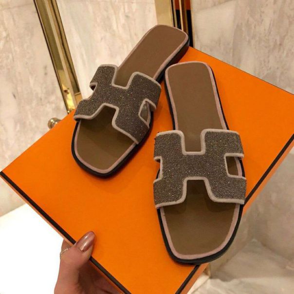 Hermes 2018 Women Slippers