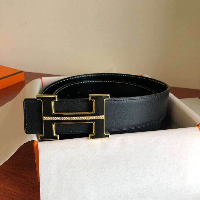 Hermes Leather 38mm Men Belts