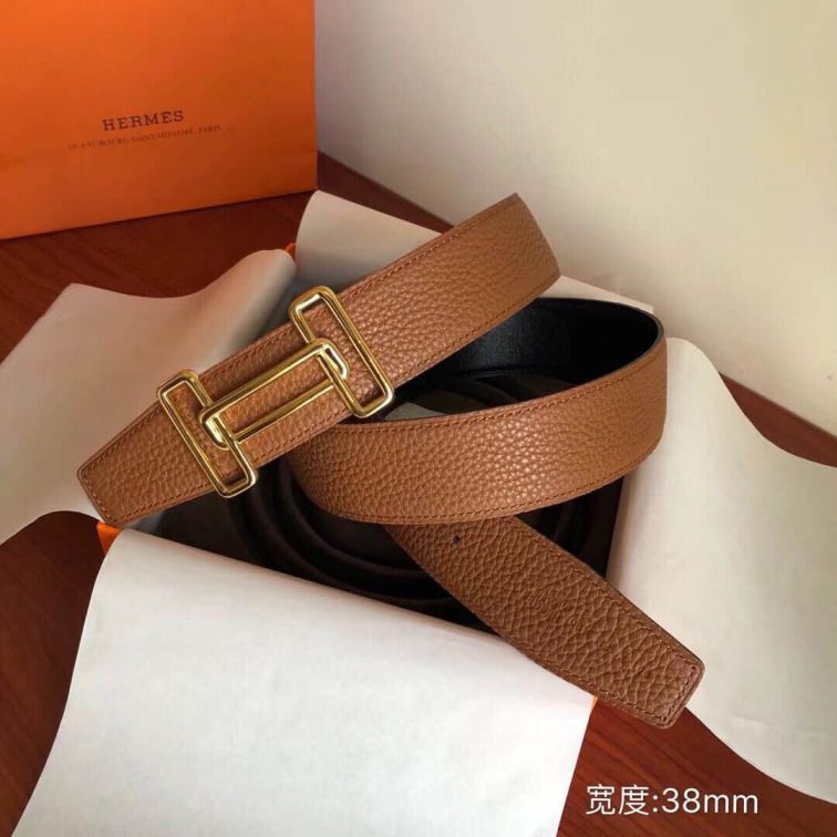 Hermes Reversible 38mm Men Belts