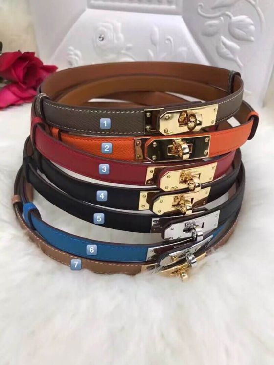 Hermes Kelly 1.7cm Women Belts