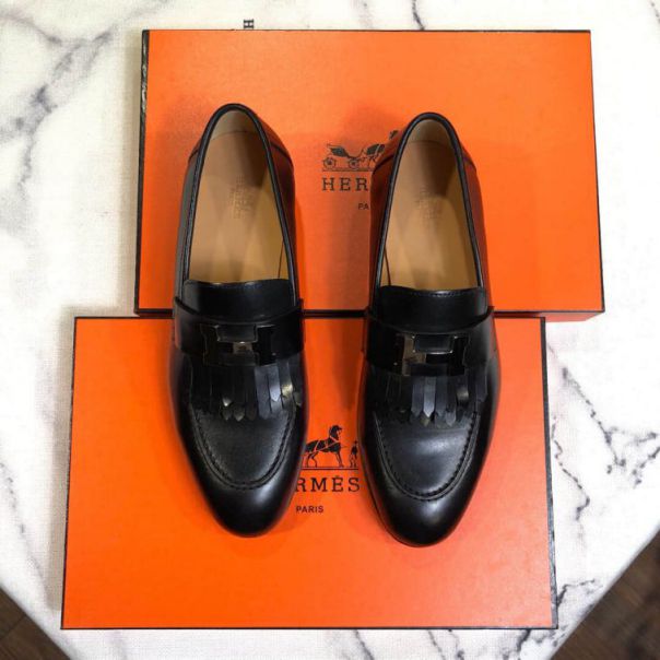 Hermes Casual Lofers Men Shoes