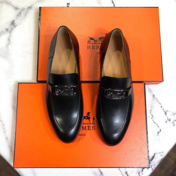 Hermes Casual Lofers Men Shoes