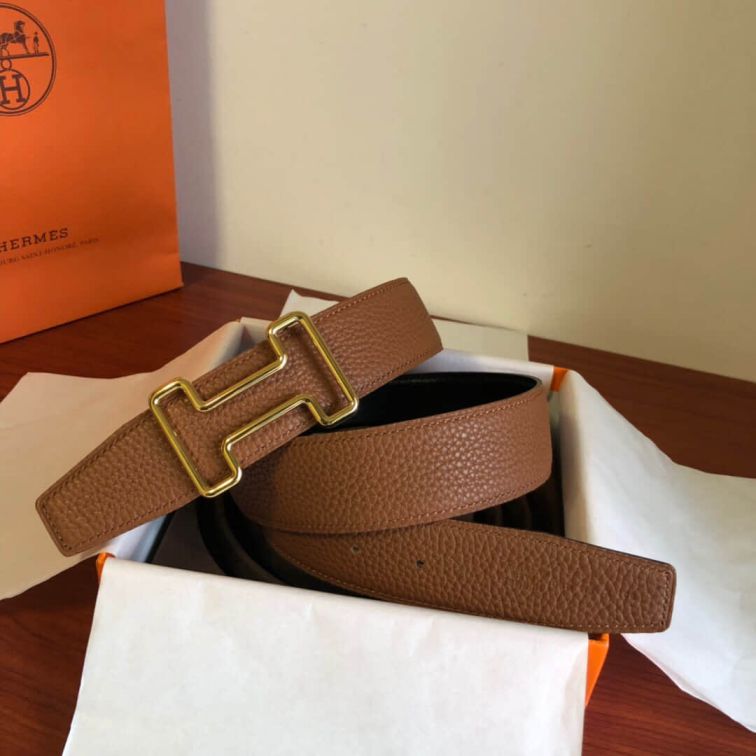 Hermes Tonight Metal & Reversible 38mm Men Belts