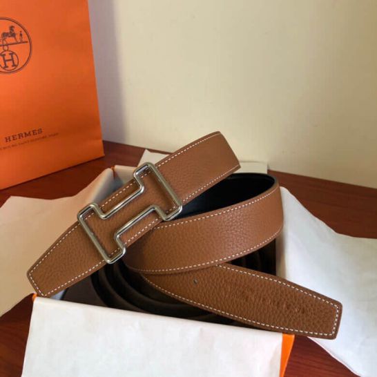 Hermes Tonight Metal & Reversible 38mm Men Belts