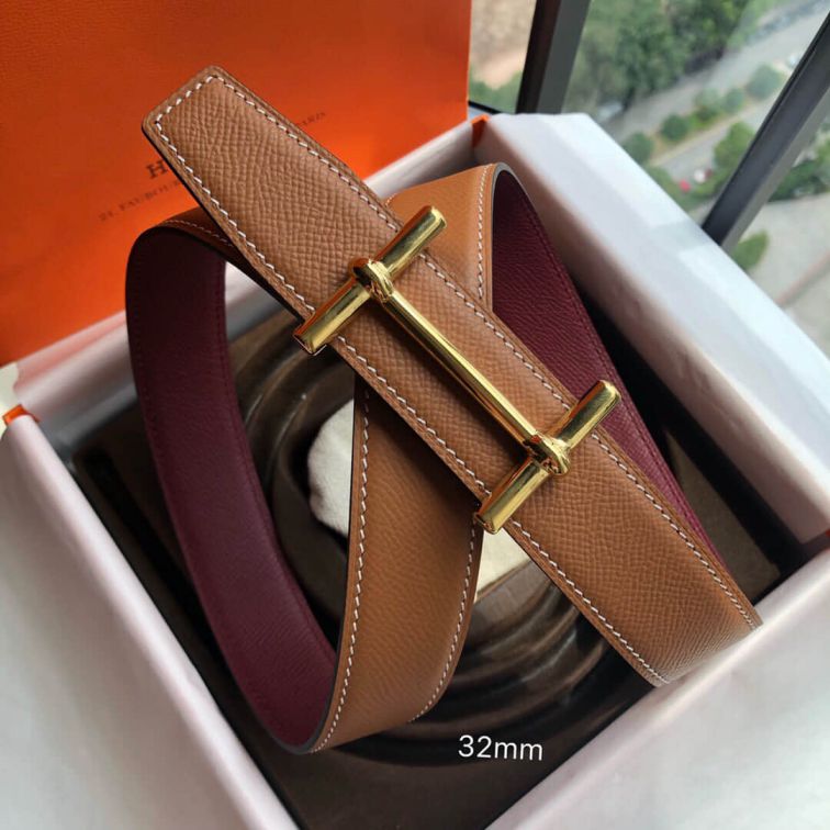 Hermes H dAncre & Reversible 32mm Men Belts