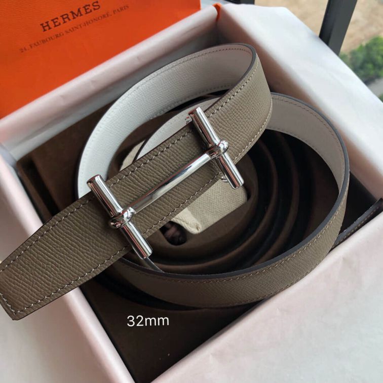 Hermes H dAncre & Reversible 32mm Men Belts