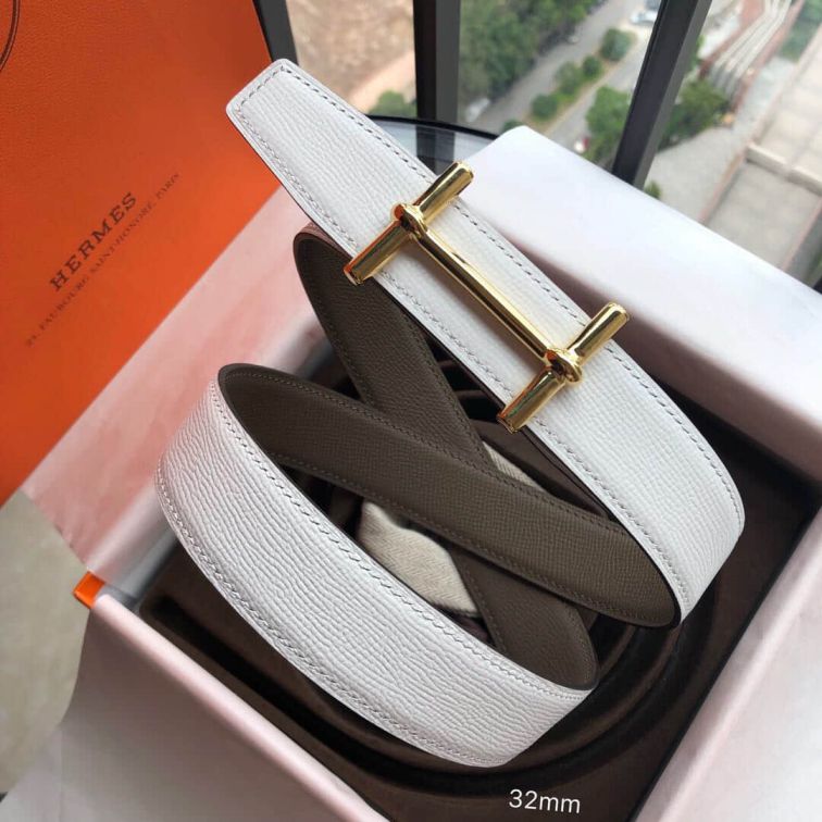 Hermes H dAncre & Reversible 32mm Men Belts