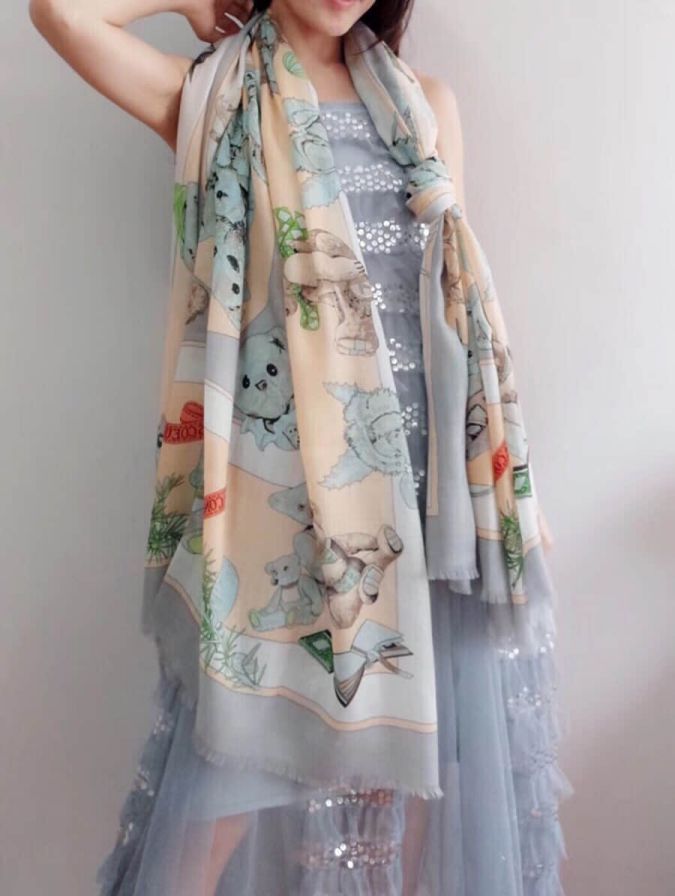 Hermes2019 300 Women Scarves