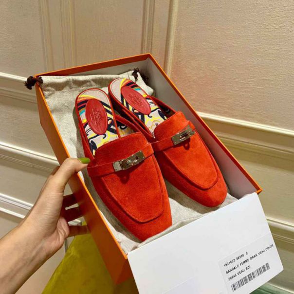 Hermes kelly Mule Women Shoes