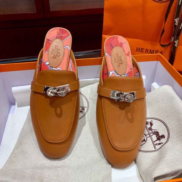 Hermes kelly Mule Women Shoes