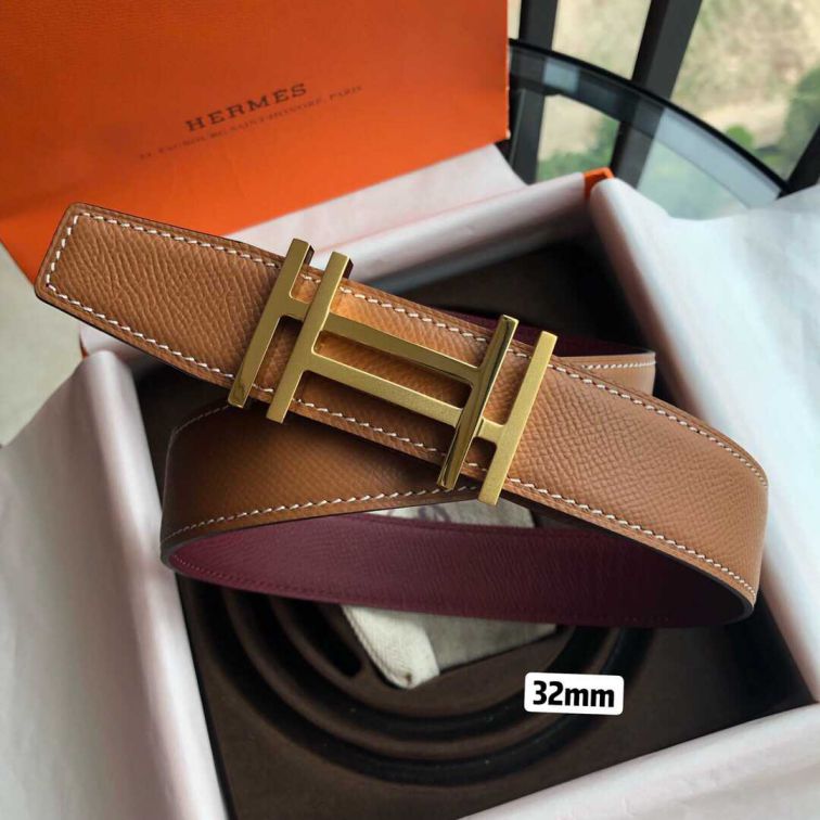 Hermes Reversible 32mm Men Belts