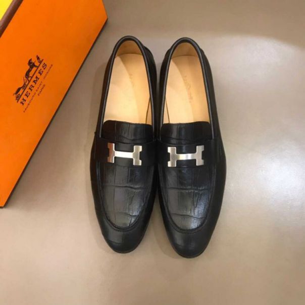 Leather H Business Leather Shoes Men Shoes