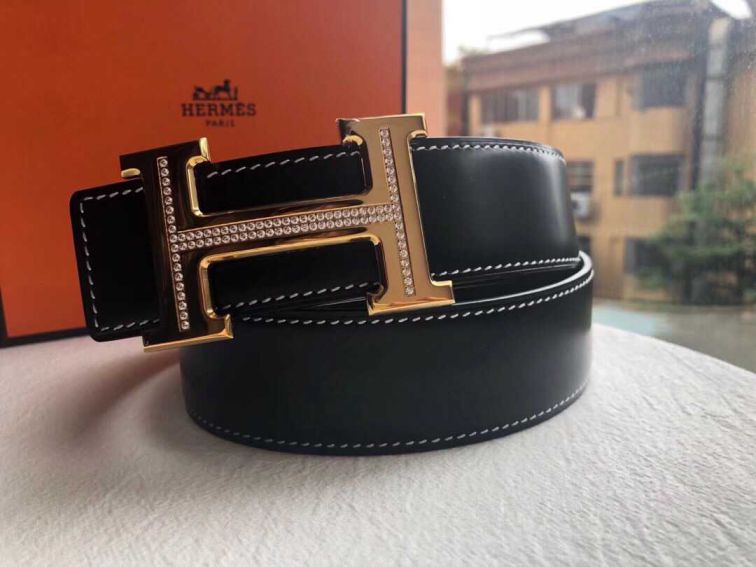 Hermes Leather Reversible 38mm Men Belts