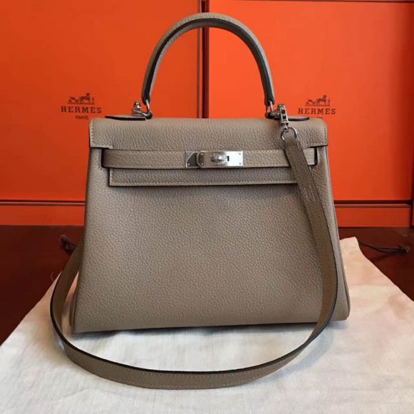 Hermes togo Kelly 28CM Women Tote Bags