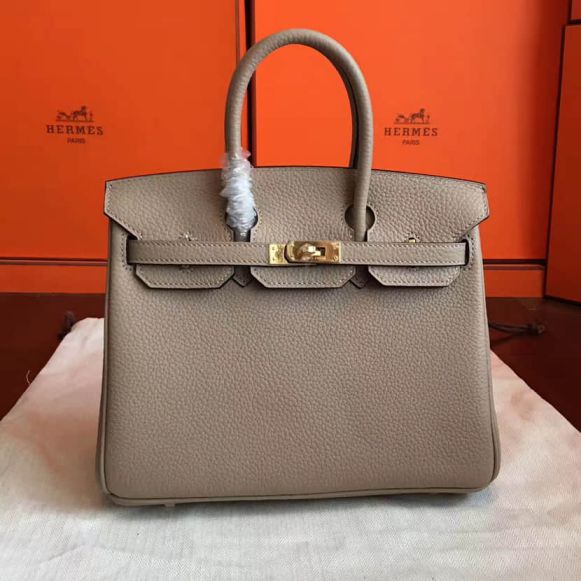 Hermes togo Birkin 25CM Women Tote Bags