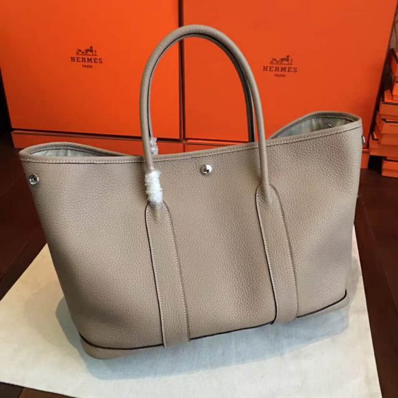 Hermes togo Garden party 36CM Women Shopping Bags