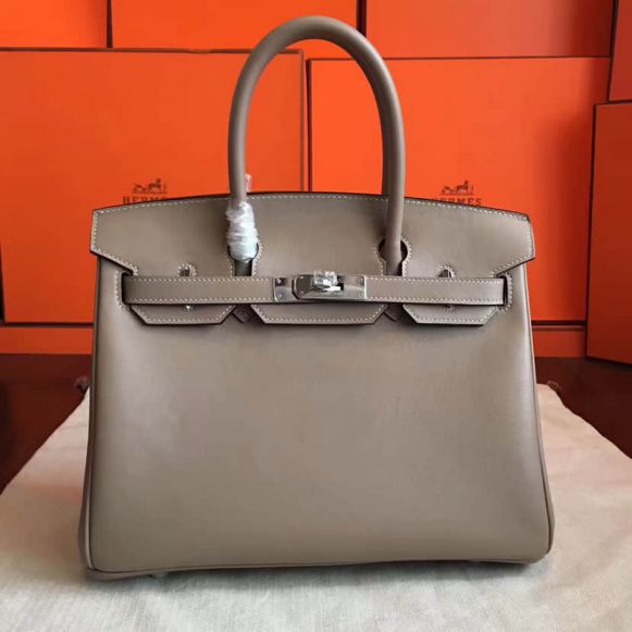 Hermes swif Birkin 30CM Women Tote Bags