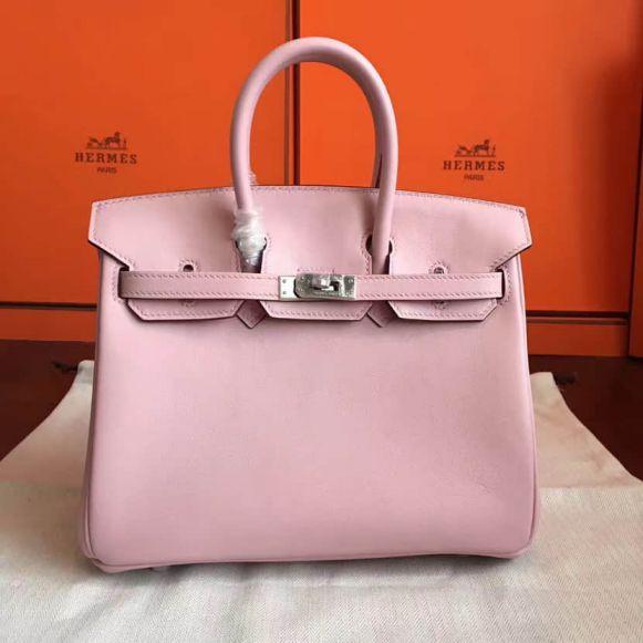 Hermes 3Q Swif Birkin 25CM Women Tote Bags