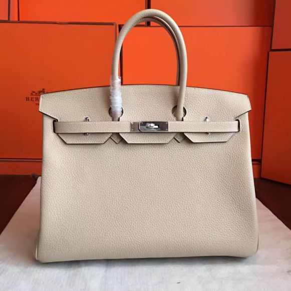 Hermes togo Birkin 35CM Women Tote Bags