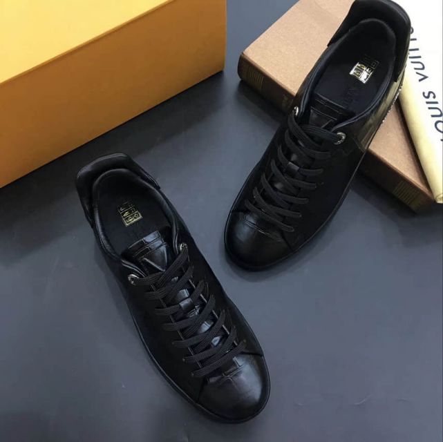 LV Men Causal Leather Sandals