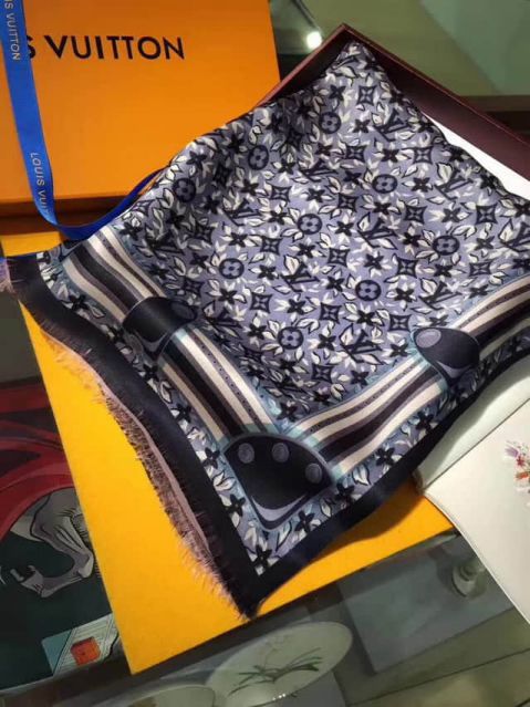 LV Double Silk Women Scarves