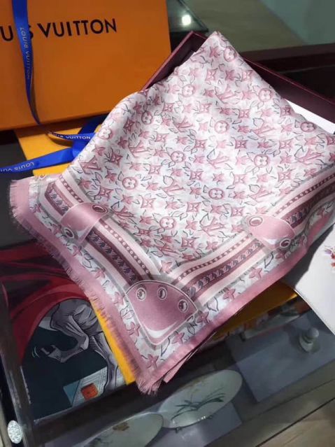 LV Double Silk Reversible Women Scarves