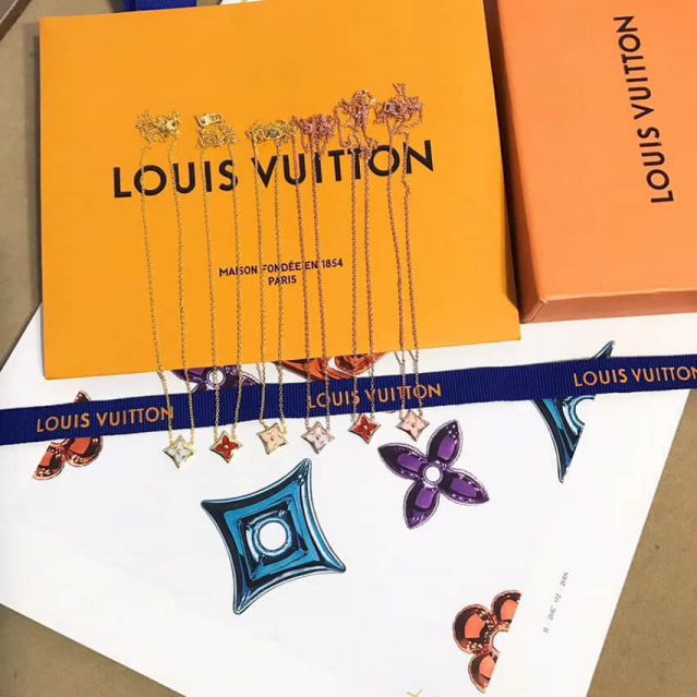 LV Color Blossom 1896 Necklaces