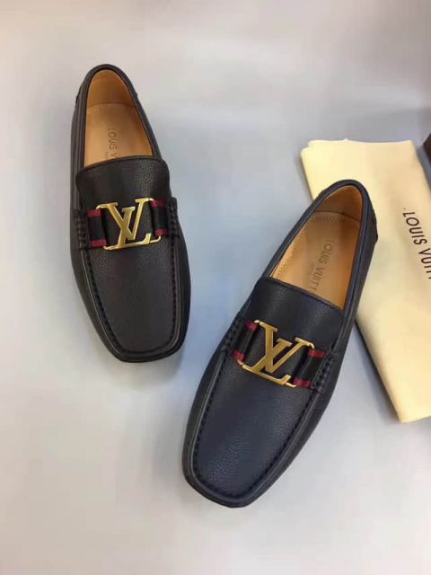 LV Men Leather Shoes