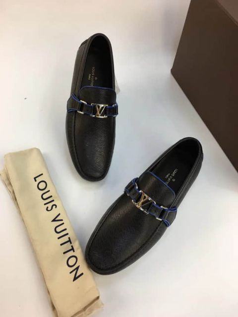 LV Men Leather Shoes