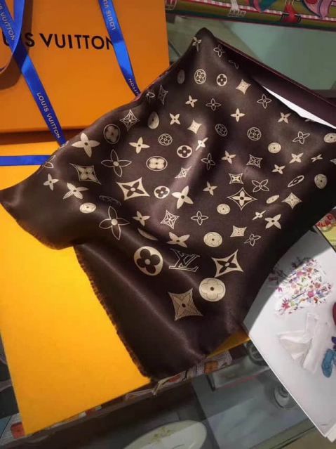 LV Double Silk Women Scarves