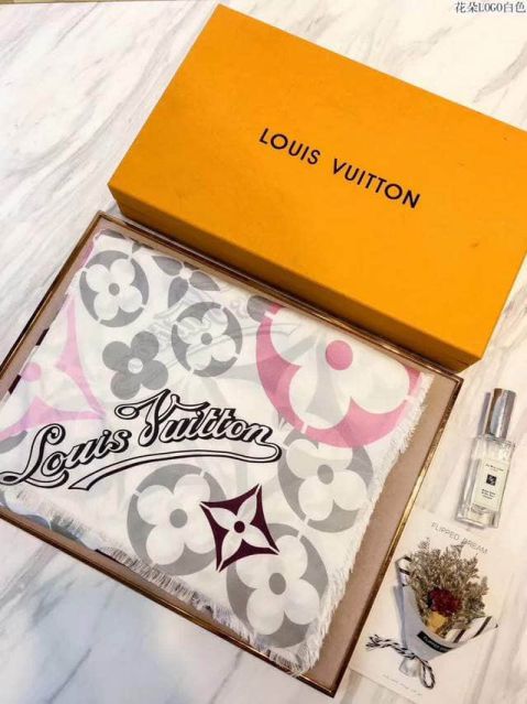 LV logo Monogram Women Scarves