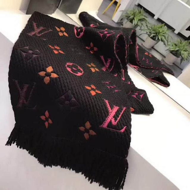 LV Silk Monogram Women Scarves