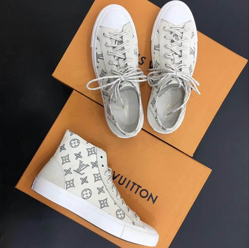 LV Men Leather Shoes