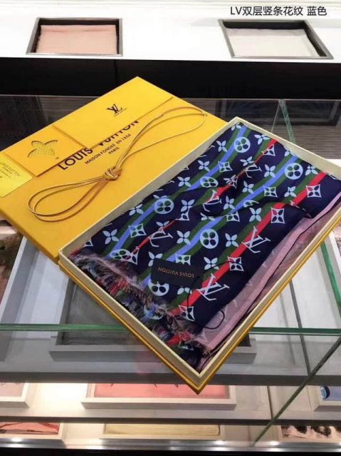 2018 LV Double Silk Women Scarves