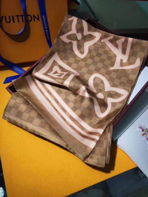 LV Silk Double Women Scarves