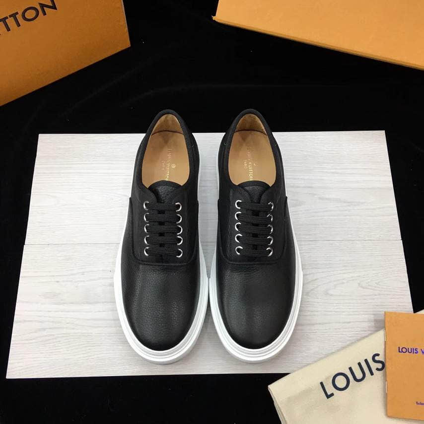 LV Men Leather Sneakers