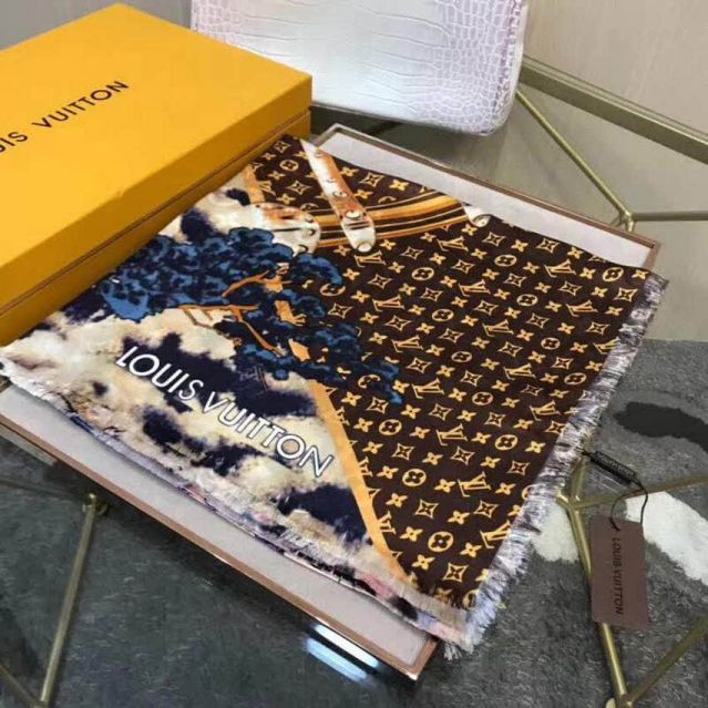 LV Silk Square Women Scarves