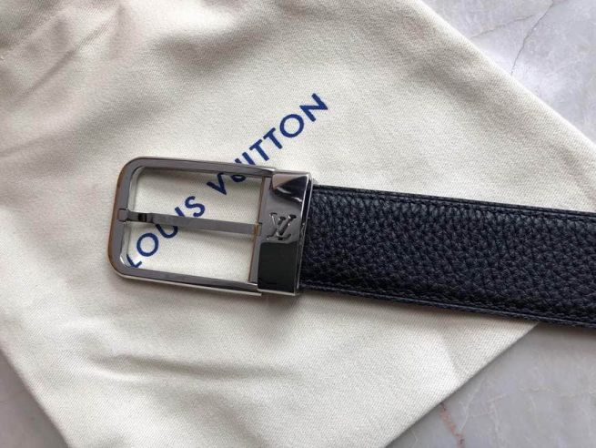 LV Reversible Leather 3.5cm Men Belts