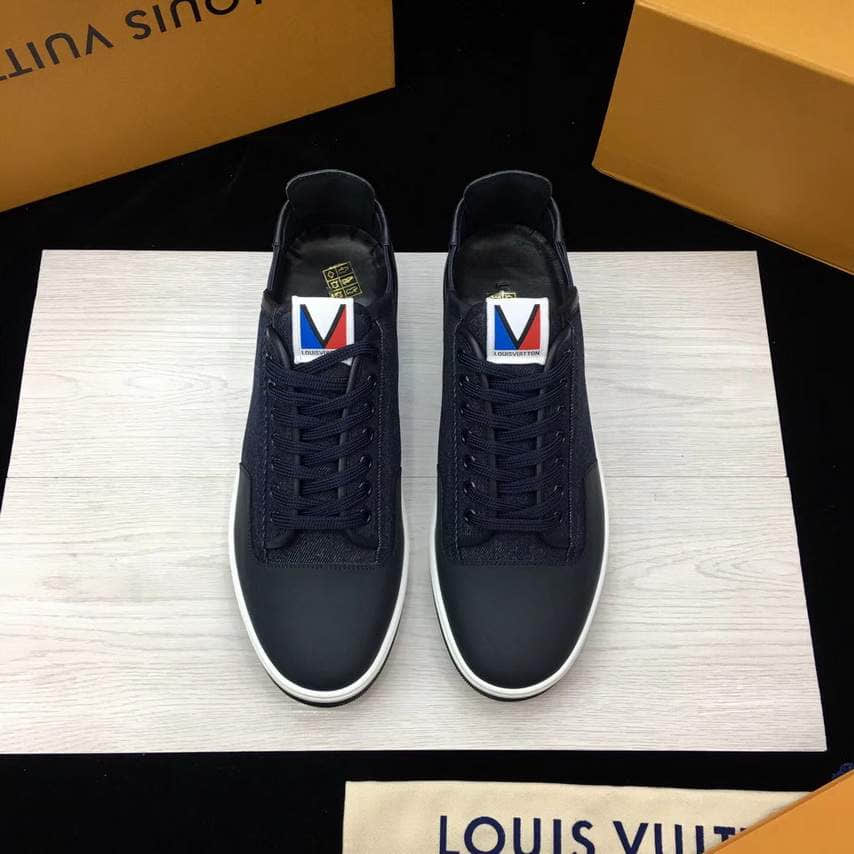 LV Men Causal Leather Sandals