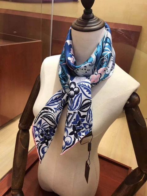 LV Silk Square Women Scarves