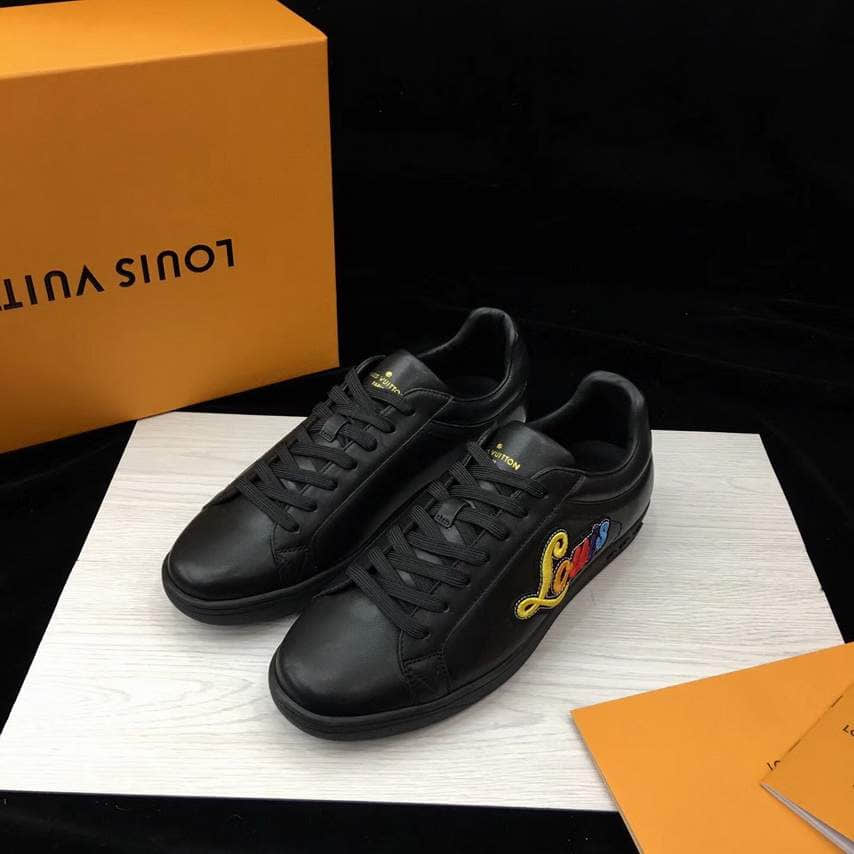 LV Men Leather Sneakers