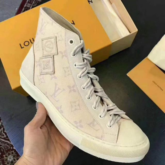 LV Men Leather Sneakers