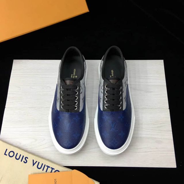 LV Men Leather Sneakers