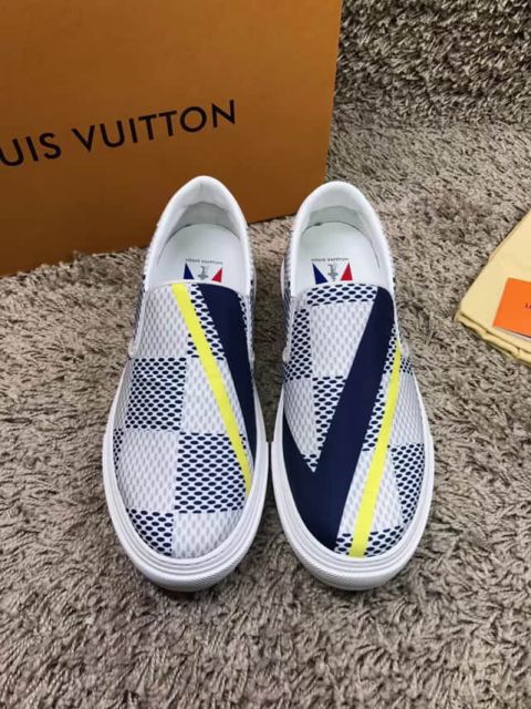 LV Men Leather Shoes