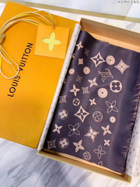 2018 LV Double Silk Women Scarves