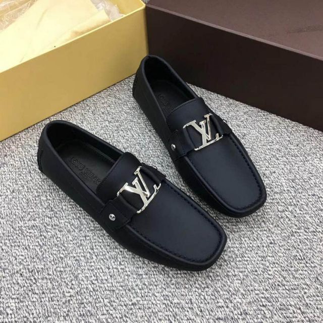 LV Men Causal Leather Sandals