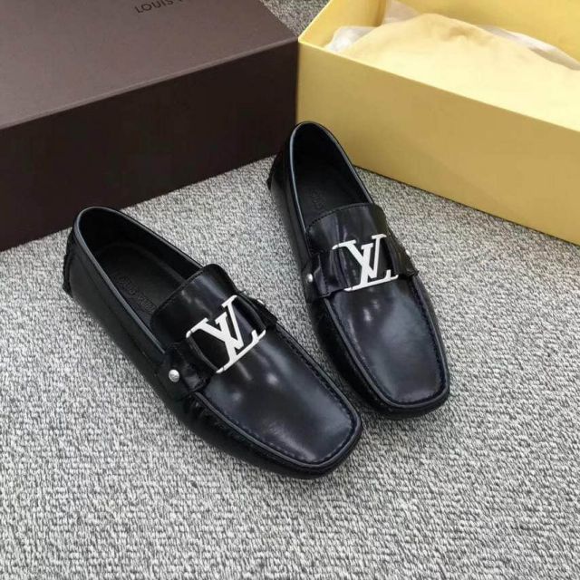 LV Men Causal Leather Sandals