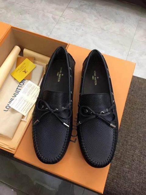 LV Men Causal Leather Sandals