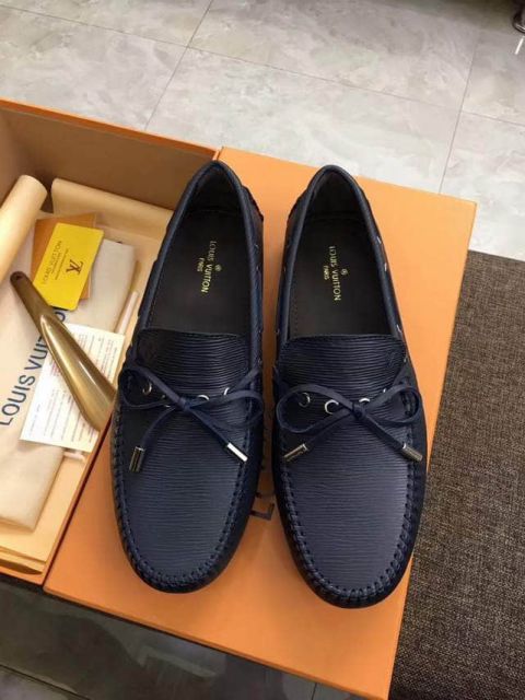 LV Men Causal Leather Sandals